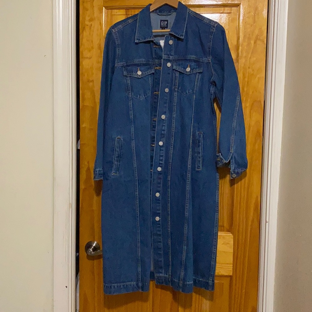 Women’s Gap Long Denim Jacket